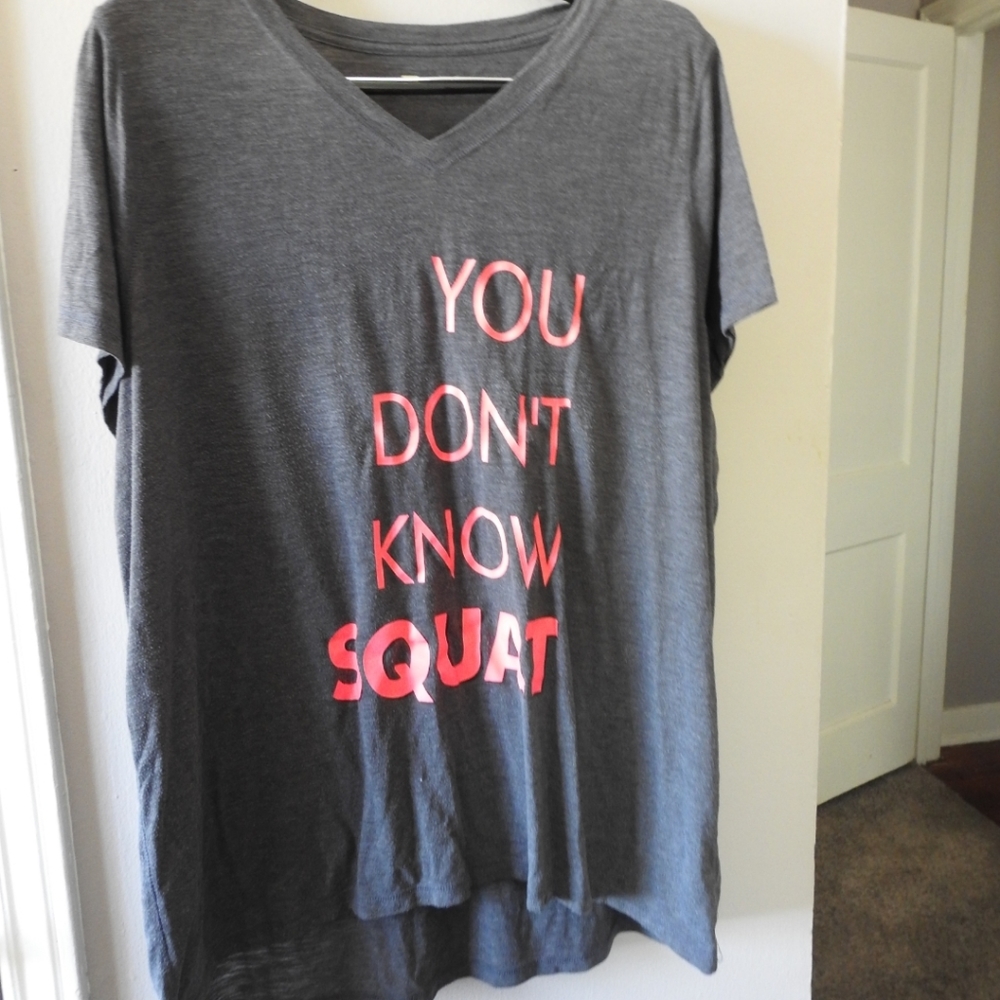 Workout shirt